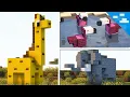 Lagu Minecraft: Zoo Animal Build Hacks! (10+ Ideas!)