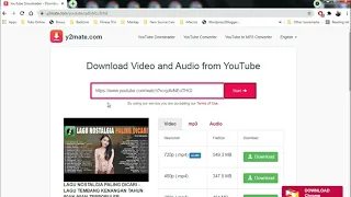 cara download lagu mp3 dengan cepat dari youtube tanpa aplikasi
