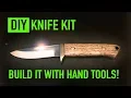 Cheap 12 Knife Kit build it with hand tools