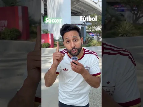 Do you call it Fútbol or Soccer? #ad #fifaworldcup | Anwar Jibawi