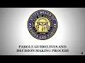 GA Mission Operations Parole Process Compliance Victim Services