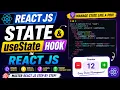 State and useState Hook in REACT JS React JS Tutorial for Beginners