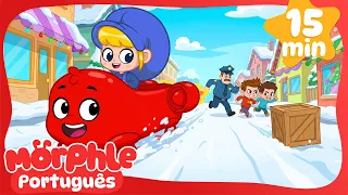 Morphle no Gelo! ❄️ Mila e Morphle Salvam o Dia | Morphle em Português | Desenhos em Portugues