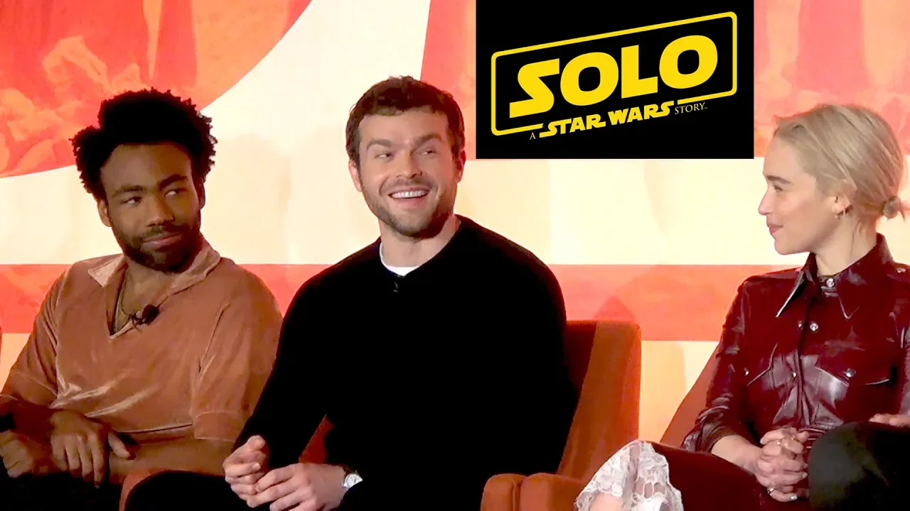 Solo: A Star Wars Story FULL Press Conference w/Alden Ehrenreich; Donald Glover, Ron Howard+