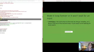 Python 17 support for tkinter python gui for beginner to usable