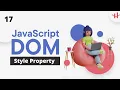 17 DOM Bangla Tutorial JavaScript Dom Style Property Bangla Tutorial