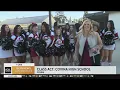 Covina High School shows their school spirit and goats Class Act
