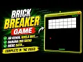 Brick Breaker Game in one Java Swing eclipse IDE