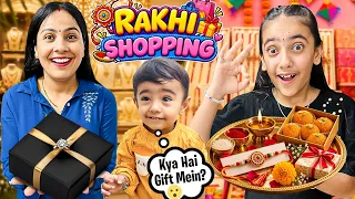 RAKHI SHOPPING🛍️😍| Samayra Rishabh ne kya GIFT Shopping ki❓🎁Family Vlog😍 @SamayraNarulaOfficial
