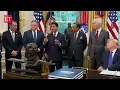 ‘If there’s a violation…’: Trump defends Congo-Rwanda peace deal, asks journo ‘how’s Ebola going?’