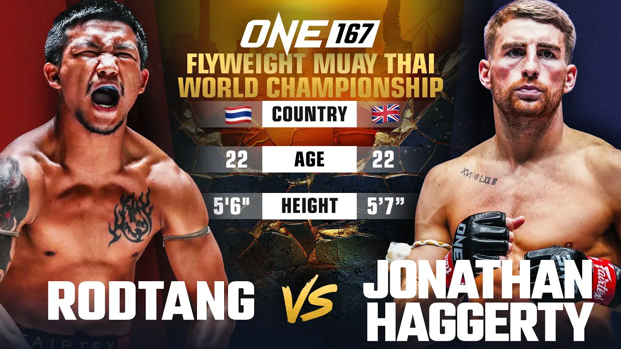 Legendary Muay Thai Rivalry ⚔ Rodtang vs. Haggerty I | Full Fight