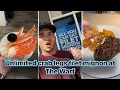 Unlimited CrabLegs and Filet Mignon at The Warf