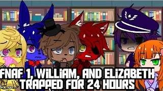 fnaf 1 william and elizabeth stuck in a room for 24 hours gacha club gcmm