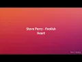 Steve Perry - Foolish Heart (Lyrics)