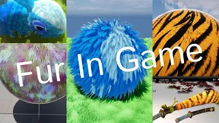 UE5 Learn Advanced Shell Fur Rendering in 5 Minutes - Ray marching vs Shell Fur