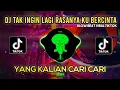 Download Lagu DJ TAK INGIN LAGI RASANYA KU BERCINTA - SLOW BEAT VIRAL TIKTOK || DJ TIKTOK TERBARU 2021 | DJ KOMANG
