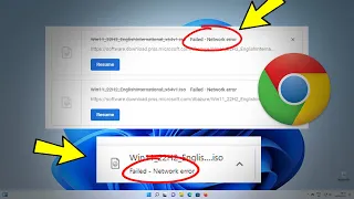Fix Failed - Network Error in Google Chrome Download | How To Solve failed network error (3 Ways) ✔️