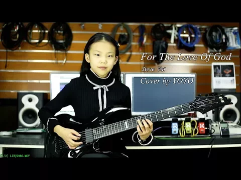 Download MP3 Steve Vai - For The Love Of God - Cover by YOYO - A 10 year old girl