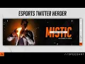 Simple Esports Twitter Header Speed Art