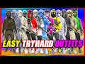 SOLO 25 BEST EASY TO MAKE MODDED TRYHARD OUTFITS AFTER PATCH 1 72 GTA Online Clothing Glitches