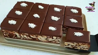 كيك بارد في 10 دقائق بدون فرن من أفخم الحلويات الباردة Cool Cake Without Oven 