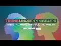 Teens Under Pressure Mental Health Social Media