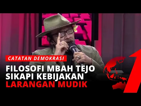 Mudik Tak Boleh, Tapi Wisata Boleh? Sujiwo: Pemerintah Gak Fokus, Mau Pilih Kesehatan Atau Ekonomi