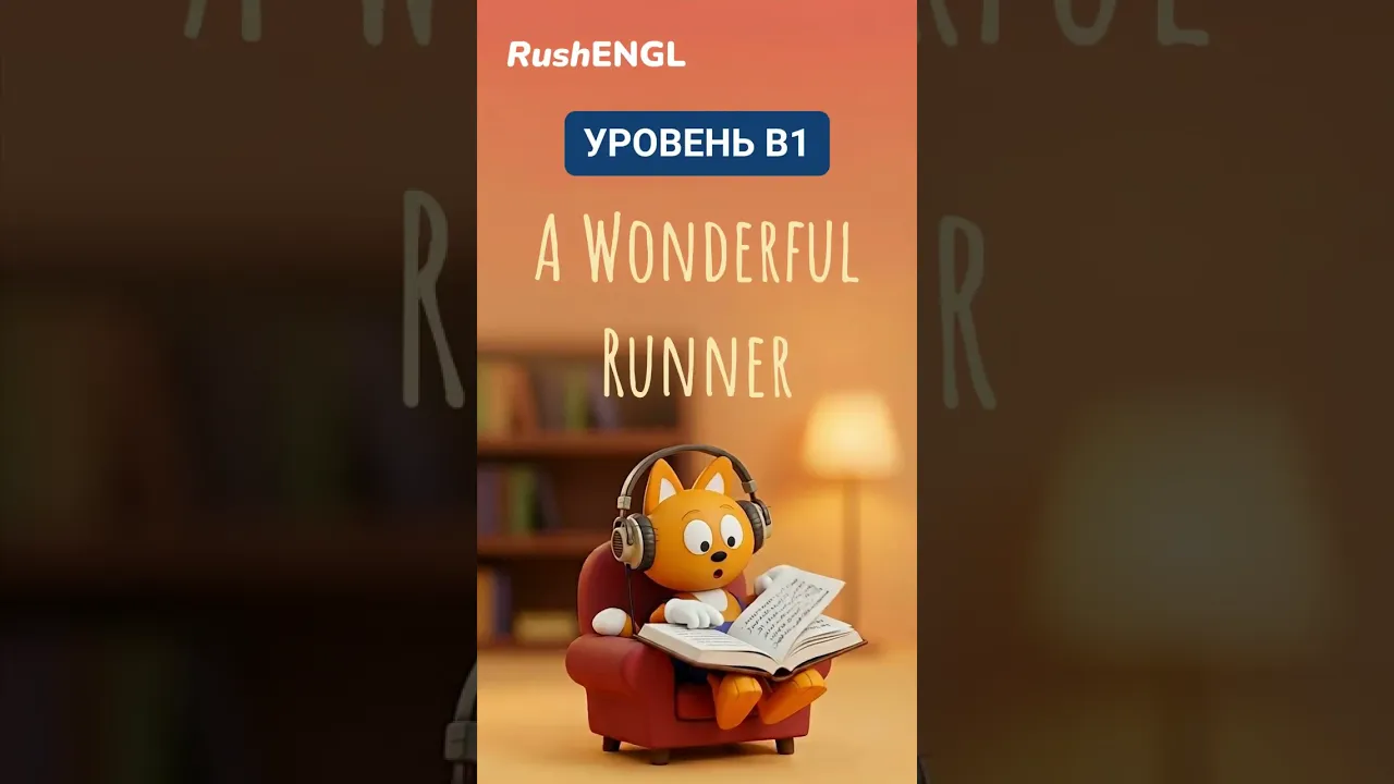 Английская история B1 | A Wonderful Runner | Английский B1 #английский #english #английскийнаслух