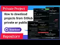 GitHub Repository Private Kaise Karein Download Source Code from GitHub Step-by-Step Guide