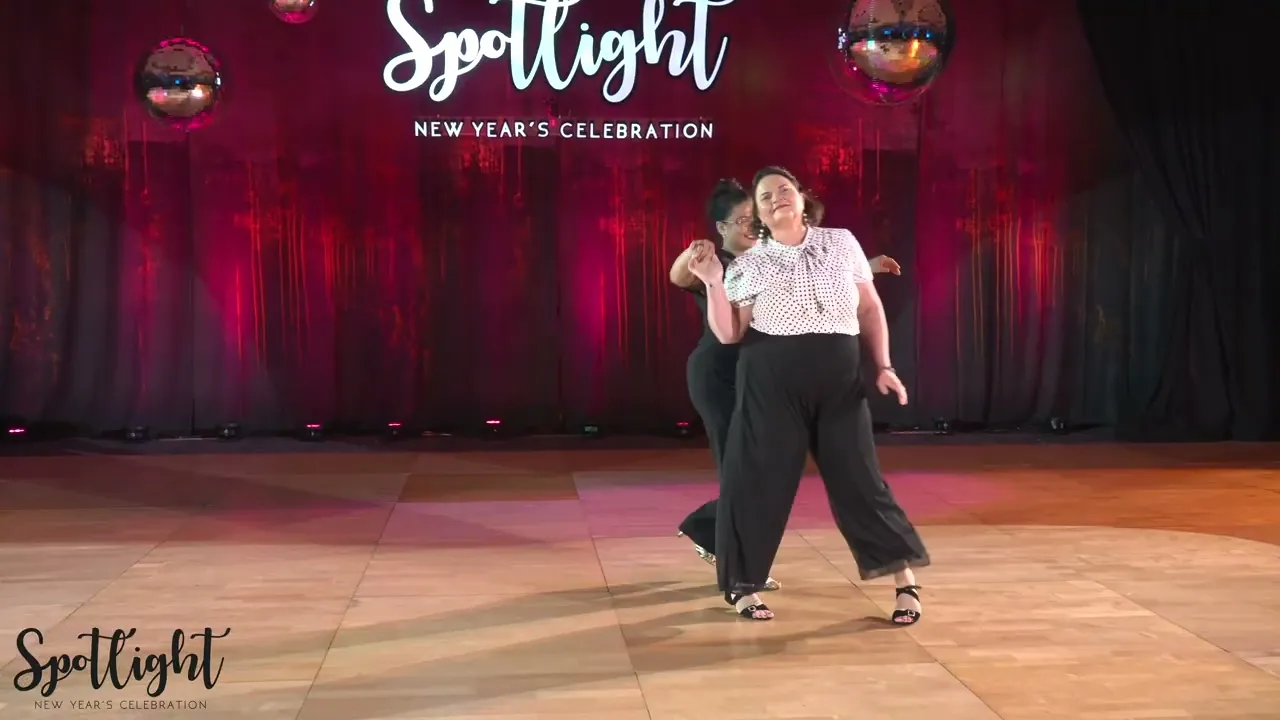 Spotlight New Year's Celebration 2025/2026 Pro Am Novice Routine Rosemary Davidson with Abi Jennings