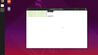 Linux Basics Copy Paste in Terminal