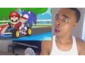 HE SAVAGE Racist Mario REACTION