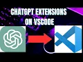 How To Install Chatgpt Extensions On Visual Studio Code Vscode CodeGpt