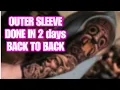 INSANE SLEEVE TATTOO AZTEC CULTURE INSPIRED tattoo tutorial how to tattoo