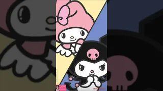 KUROMI AND MY MELODY WALLPAPER