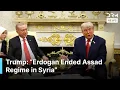 Download Lagu HISTORIC MOMENT: Trump Gives Erdogan Full Credit for Normalization in Syria at White House | AC1G