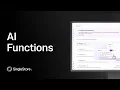 How to Run Advanced AI Tasks Directly in SQL with AI Functions SingleStore Demo