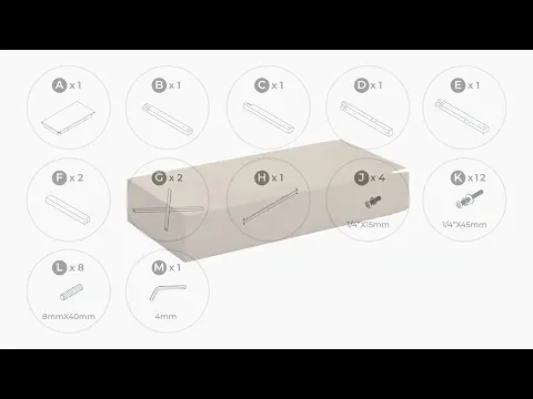 Freedan - Home Office Desk - Grayish Brown