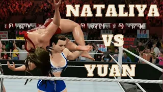 nataliya kuznetsova vs yuan herong wrestlemania submission match 