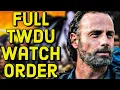 How to WATCH Every Walking Dead Show In Timeline Order walking dead universe timeline