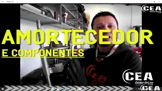🔴 CURSO ONLINE MECÂNICA AUTOMOTIVA #13 SUSPENSÃO: AMORTECIMENTO E SEUS COMPONENTES