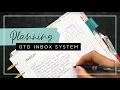 How To Use A GTD Inbox To Organize Tasks And Get Things Done Planning Techniques