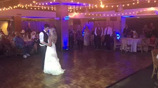 Mammoth Mountain McCoy Station Wedding DJ - First Dance Water Effect Wireless LED Up Lighting