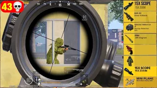 افضل مكان في لعبه ببجي لايعرفه الجميع خدع واسرار بوبجي موبايل 43 قتلة 🔥😱 !! PUBG MOBILE