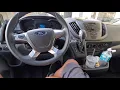 2019 Ford Transit Cargo Van - Start up and tour