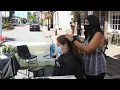 N J hair salon opens outdoor hair studio