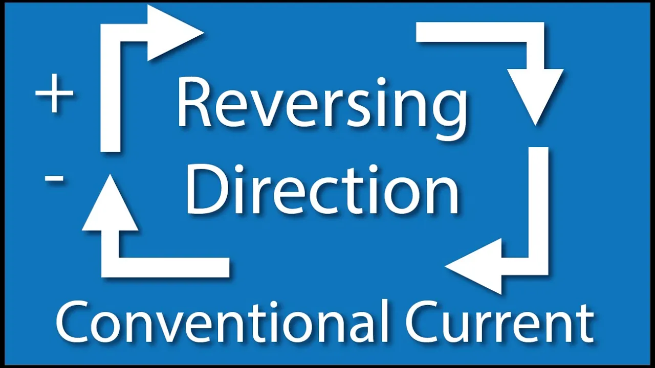 Conventional vs Electron Flow Current Flow