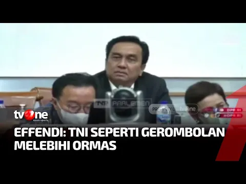 Sebut âSeperti Gerombolanâ, TNI Kecam Ucapan Effendi Simbolon