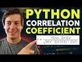 How to Calculate Pearson Correlation Coefficient in Python Numpy SciPy Pandas