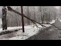 Damage from latest winter storm in Connecticut leads to power outages